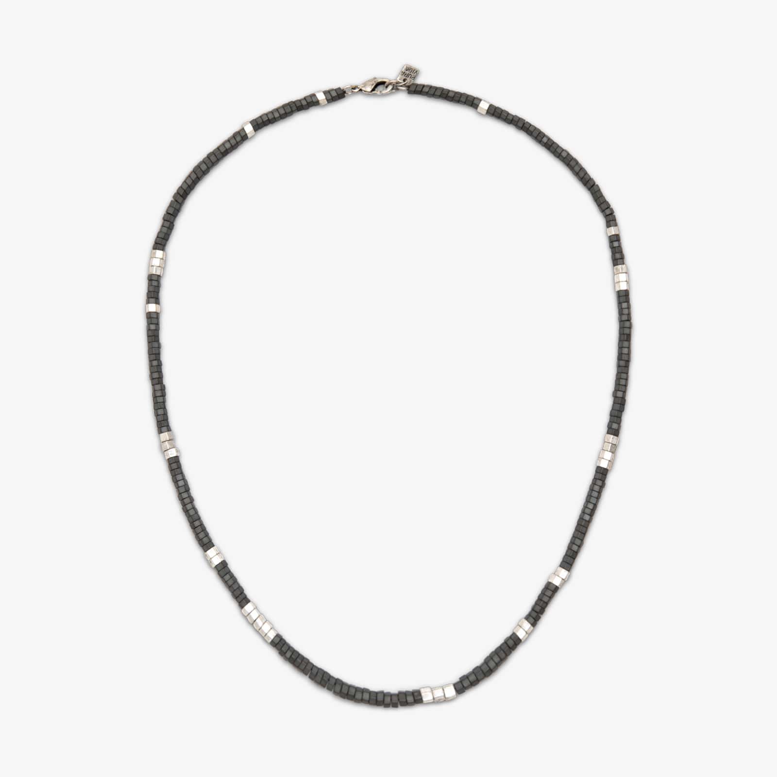 Pyrite bead chain necklace — Calliope Jewelry