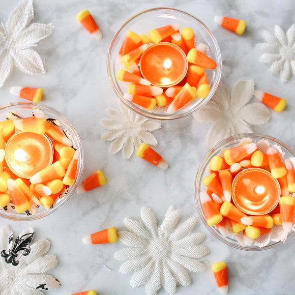 Candy Corn Candles