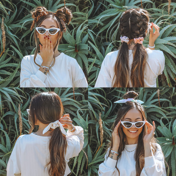 6 Ways to Rock a Scrunchie