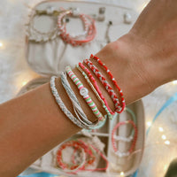 Snowfall Braided Bracelet Gallery Thumbnail