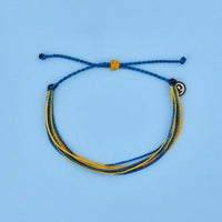 Light Blue & Yellow Bracelet Gallery Thumbnail