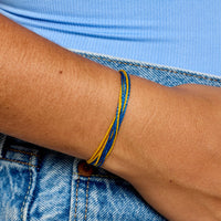 Light Blue & Yellow Bracelet Gallery Thumbnail