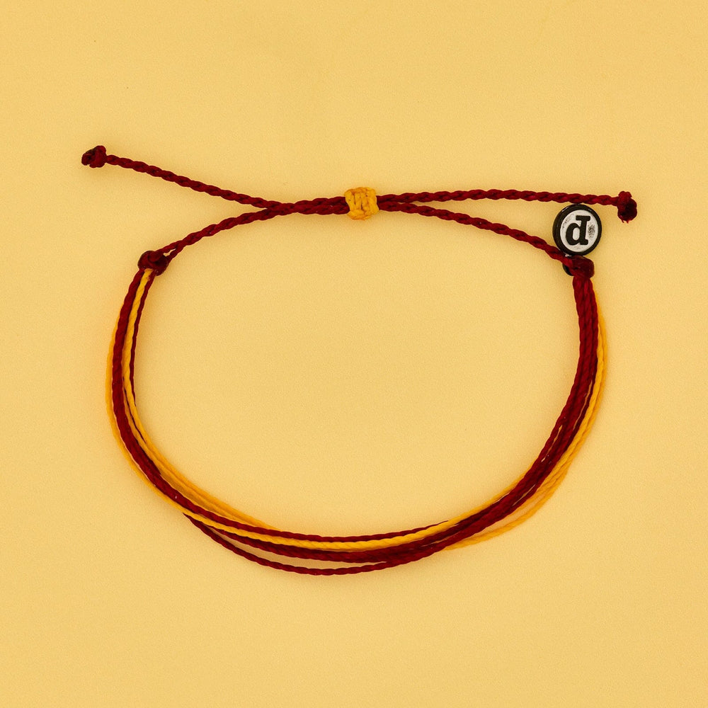 Maroon & Yellow Bracelet 4