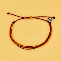 Maroon & Yellow Bracelet Gallery Thumbnail