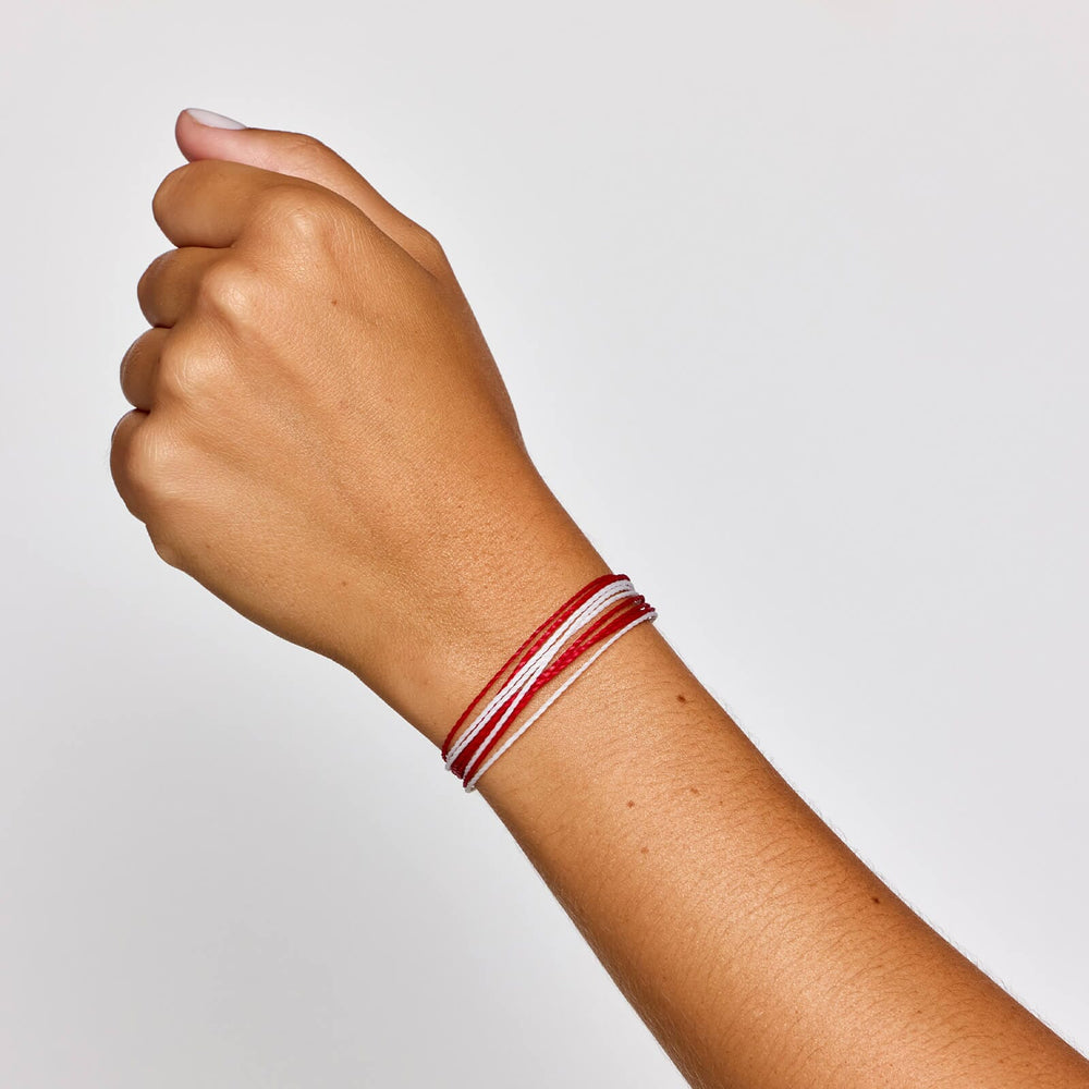 Red & White Bracelet 2