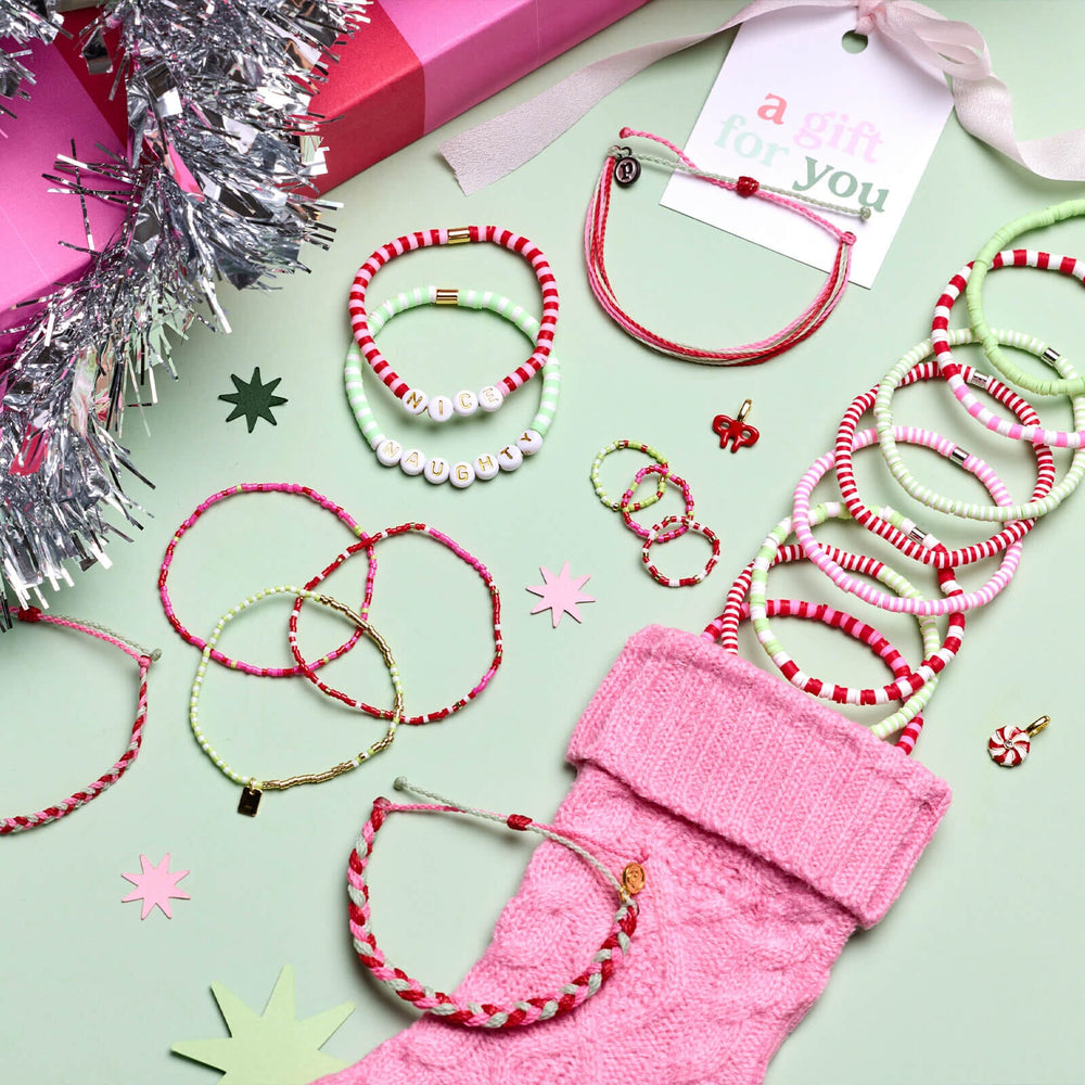 Holidaze Stretch Bracelet Set of 8 7