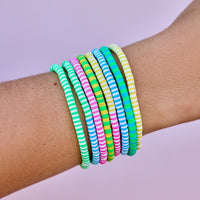 Neon Daze Stretch Bracelet Set of 8 Gallery Thumbnail