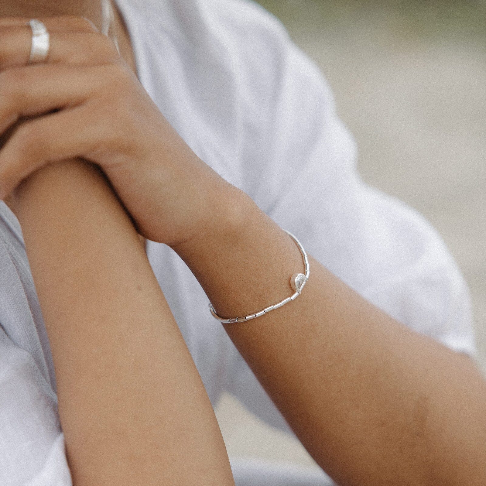 Stone Slider Bracelet