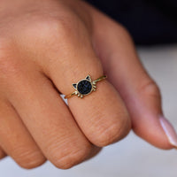 Druzy Cat Ring Gallery Thumbnail