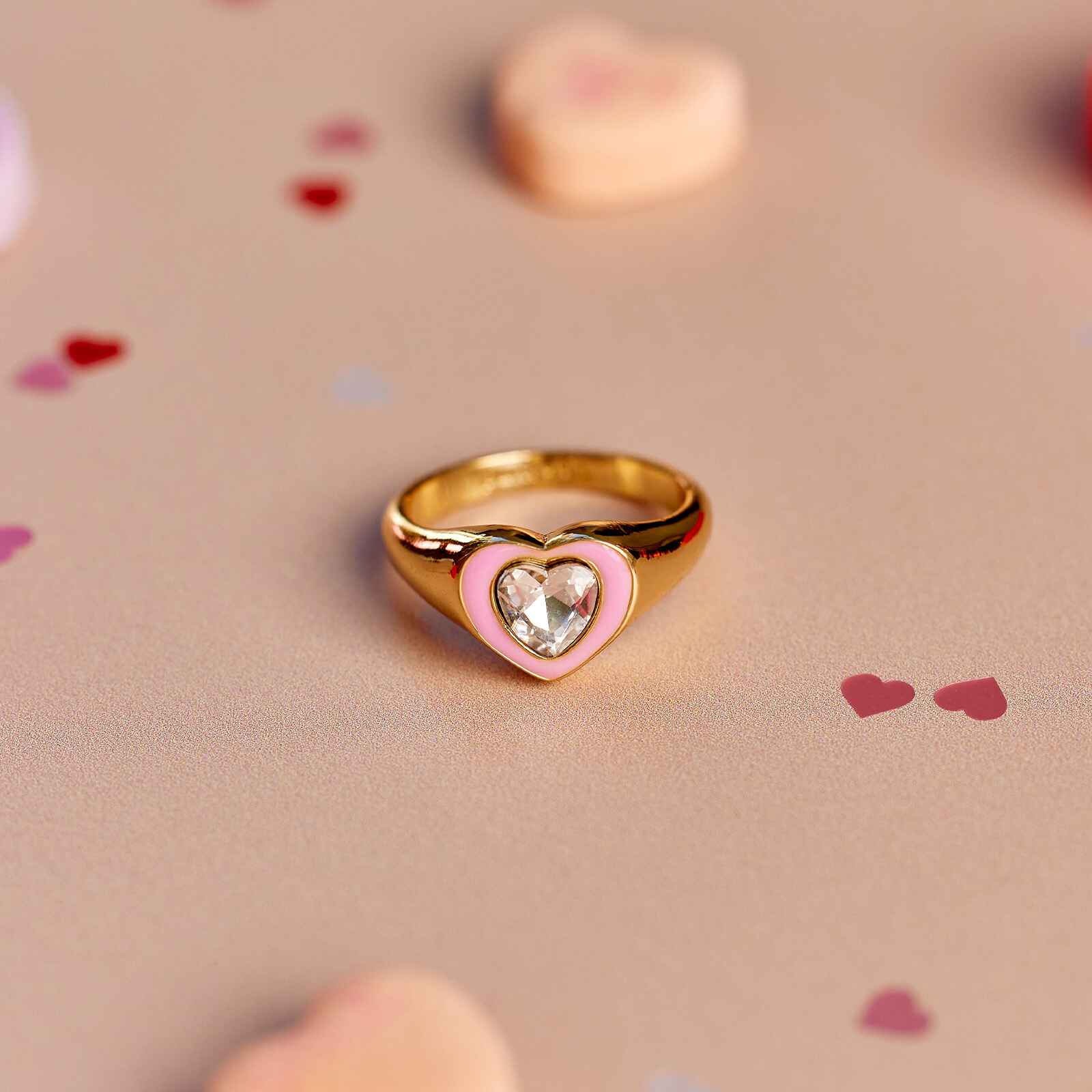 Sweetheart rings clearance 2 hearts