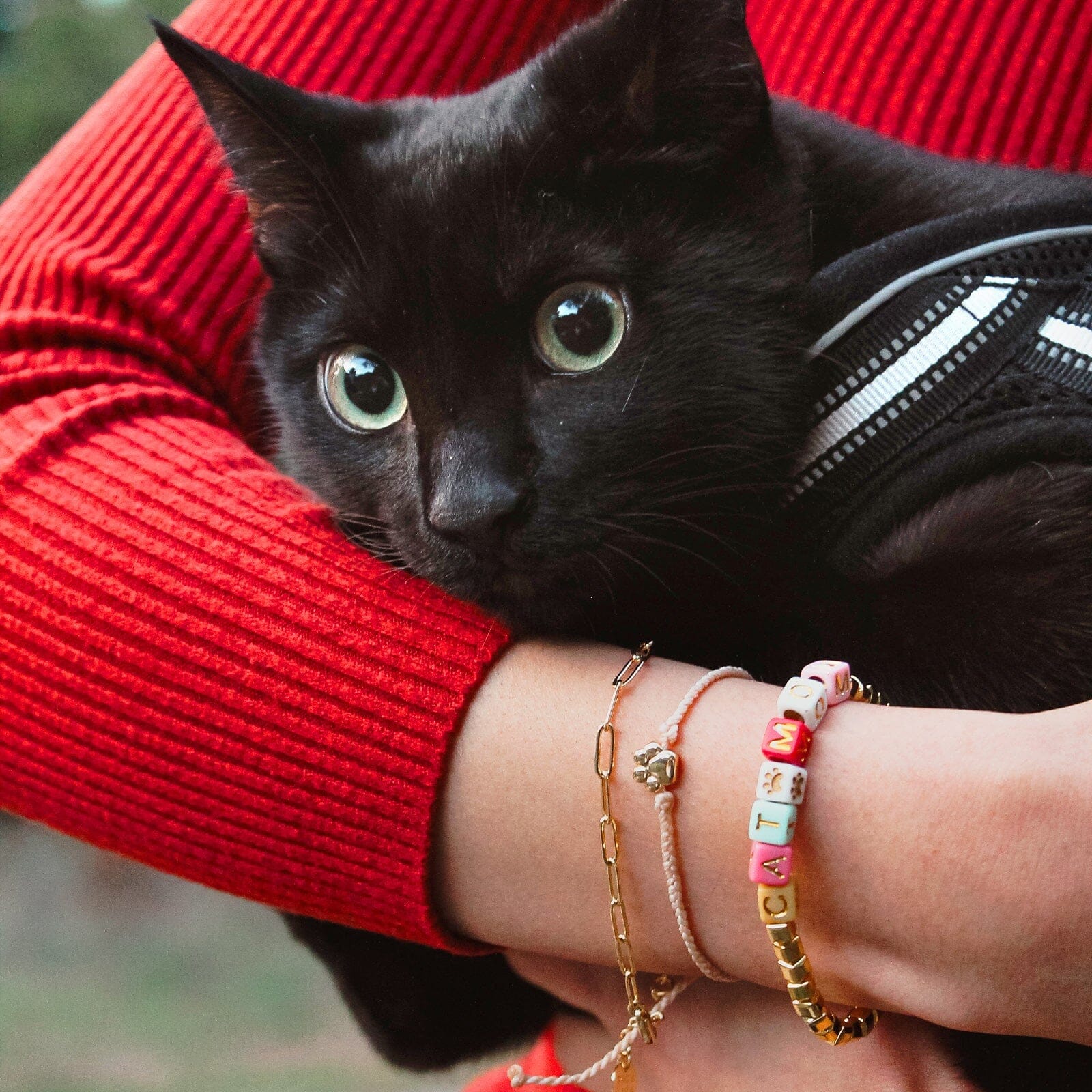 Cat mom deals bracelet