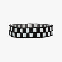 Checkerboard Bead Stretch Bracelet Gallery Thumbnail