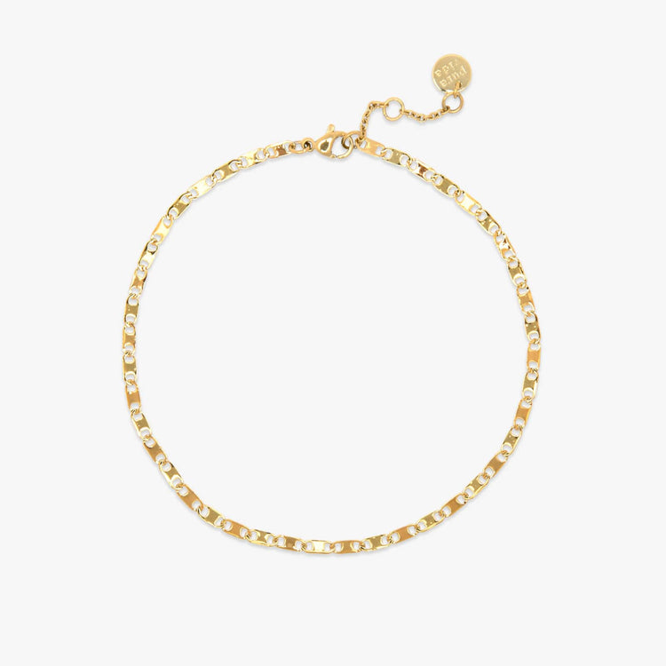 Surfrider Mirror Chain Anklet