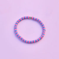 Bubblegum Seascape Stretch Bracelet Gallery Thumbnail