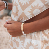 Cafecito Seascape Stretch Bracelet Gallery Thumbnail