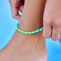 Yucca Seascape Stretch Anklet Gallery Thumbnail