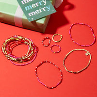 Merry Merry Stretch Ring Set of 3 Gallery Thumbnail