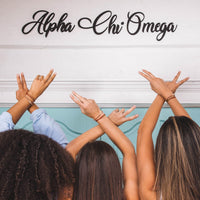 Alpha Chi Omega Stretch Bracelet Gallery Thumbnail