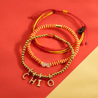 Chi Omega Stretch Bracelet Gallery Thumbnail