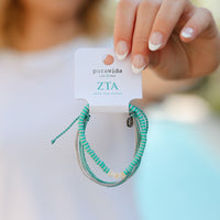 Zeta Tau Alpha Stretch Bracelet Gallery Thumbnail