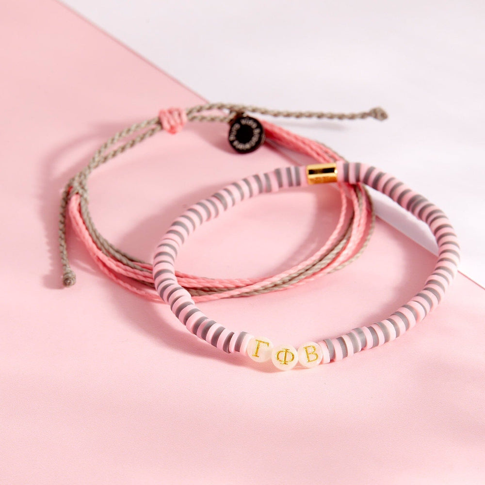 Gamma Phi Beta Bracelet Set of 2 4