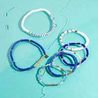 Surfrider Puka Stretch Anklet Gallery Thumbnail