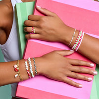 Naughty or Nice Stretch Bracelet Set Gallery Thumbnail