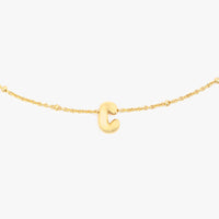 Alphabet Satellite Chain Choker