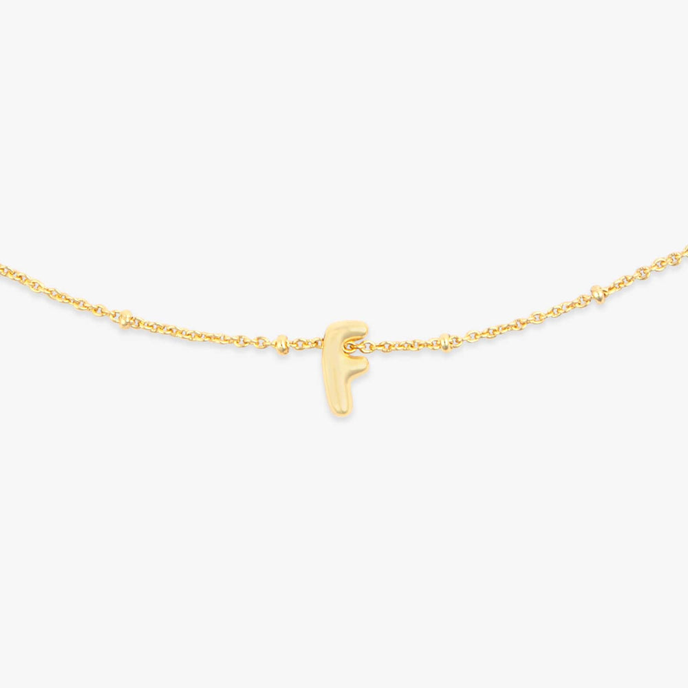 Alphabet Satellite Chain Choker 15