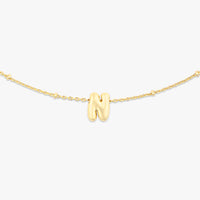 Alphabet Satellite Chain Choker