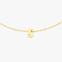 Alphabet Satellite Chain Choker