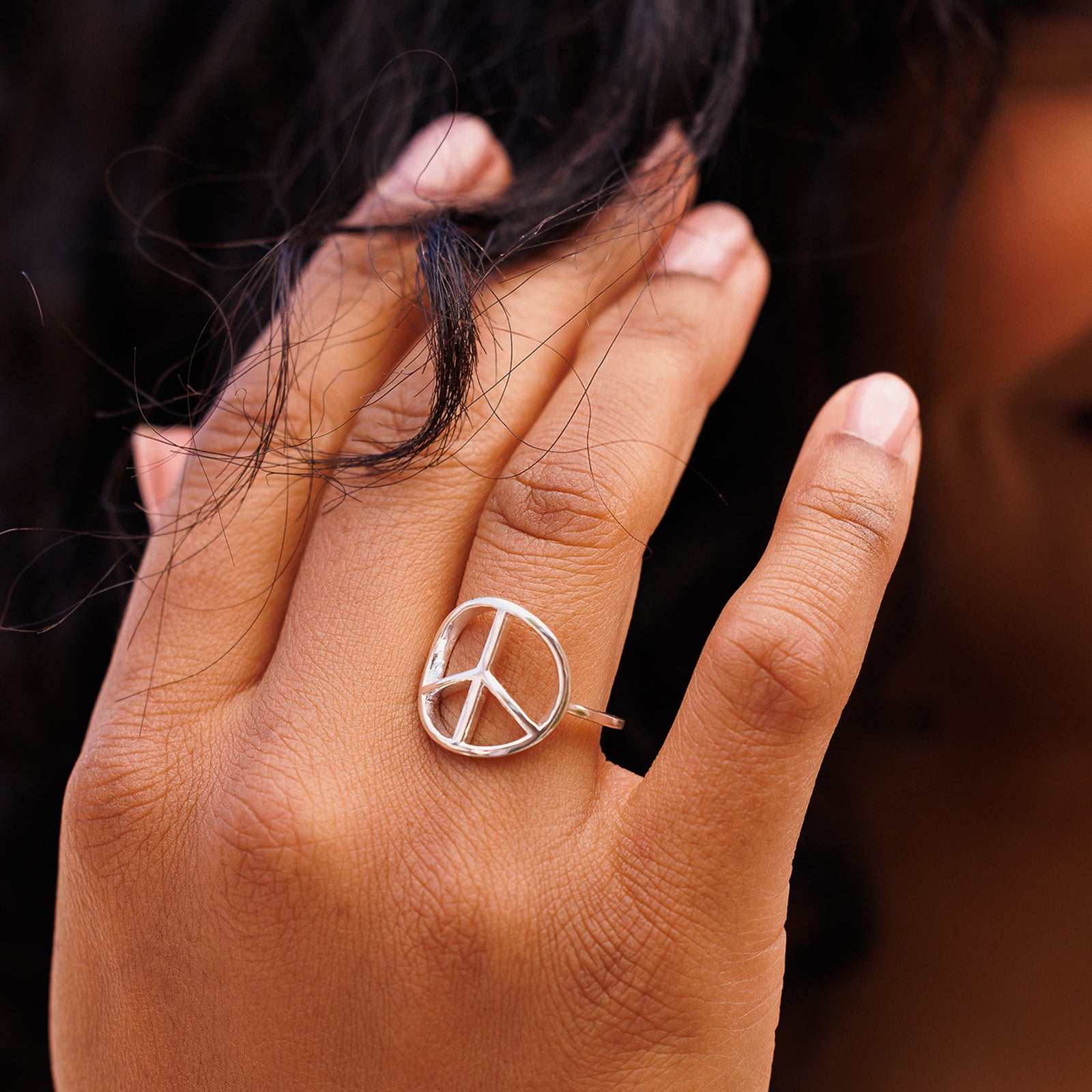 Harry styles peace ring deals for sale