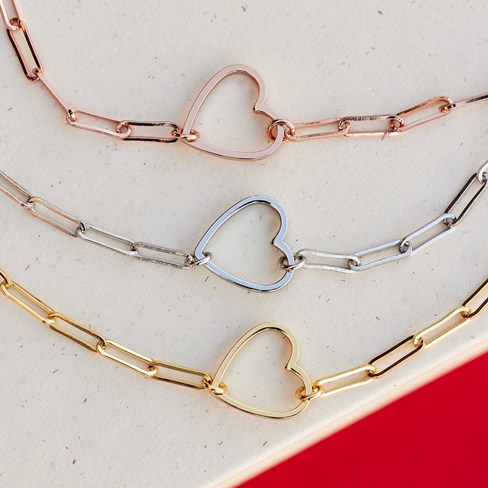 14k Gold Floating Heart Necklace - Malibu Vibes Jewelry