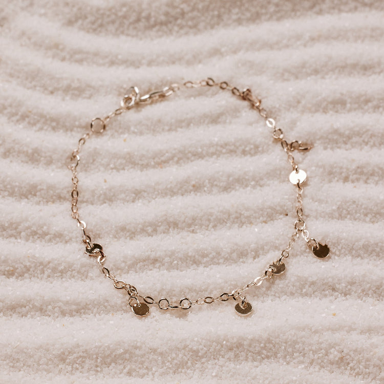 Mini Coin Drop Bracelet