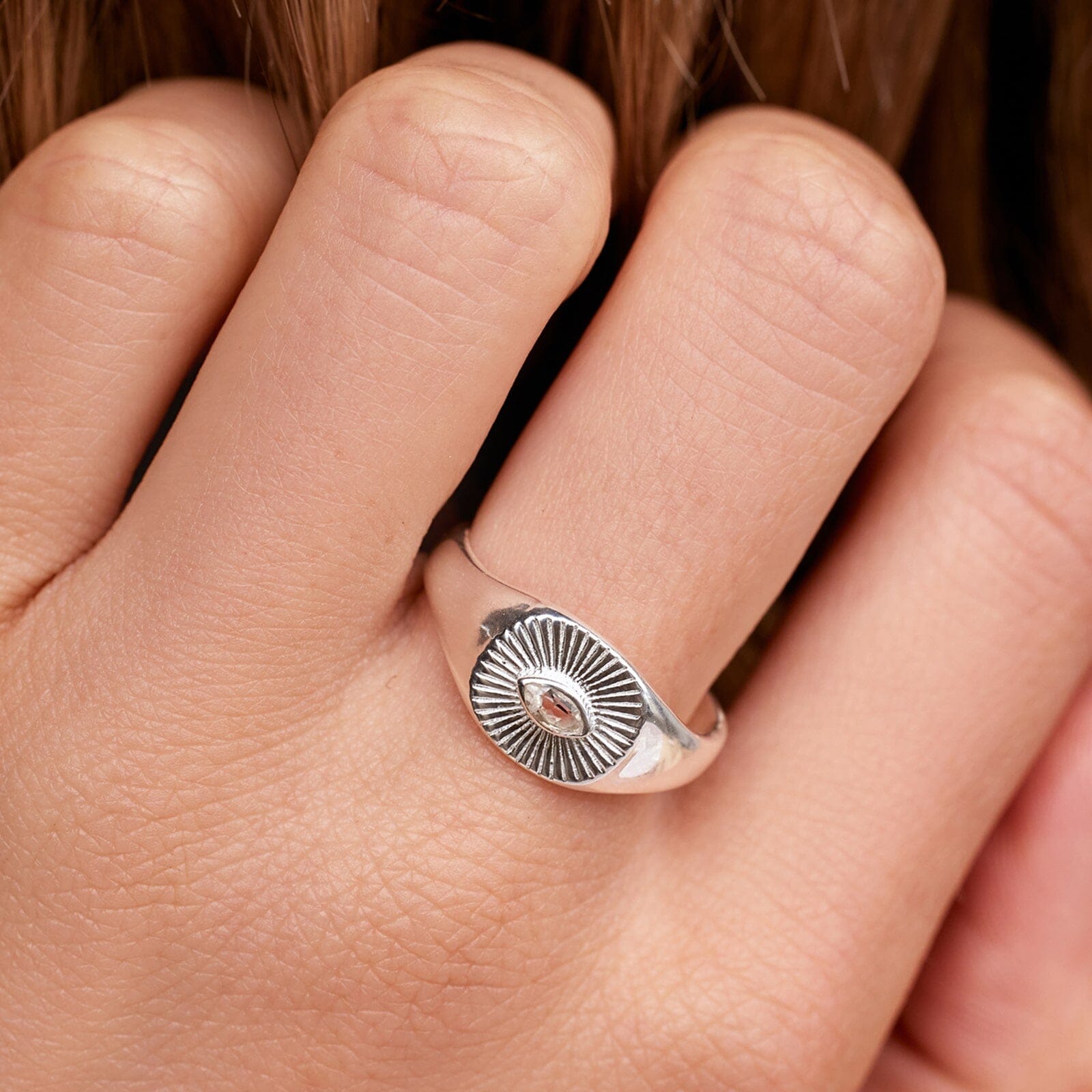 Unique & Effective 100% Original Evil Eye Protection Ring for Men & Women