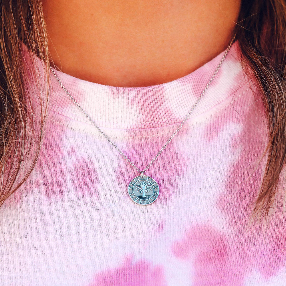 Pura Vida Medallion Necklace 4