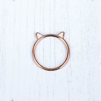 Kitten Ears Ring Gallery Thumbnail