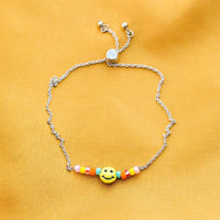 Happy Face Slider Bracelet Gallery Thumbnail