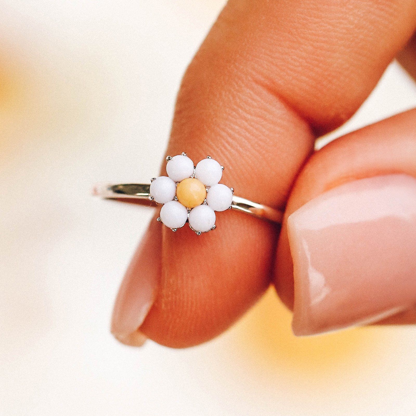 Daisy hot sale flower ring