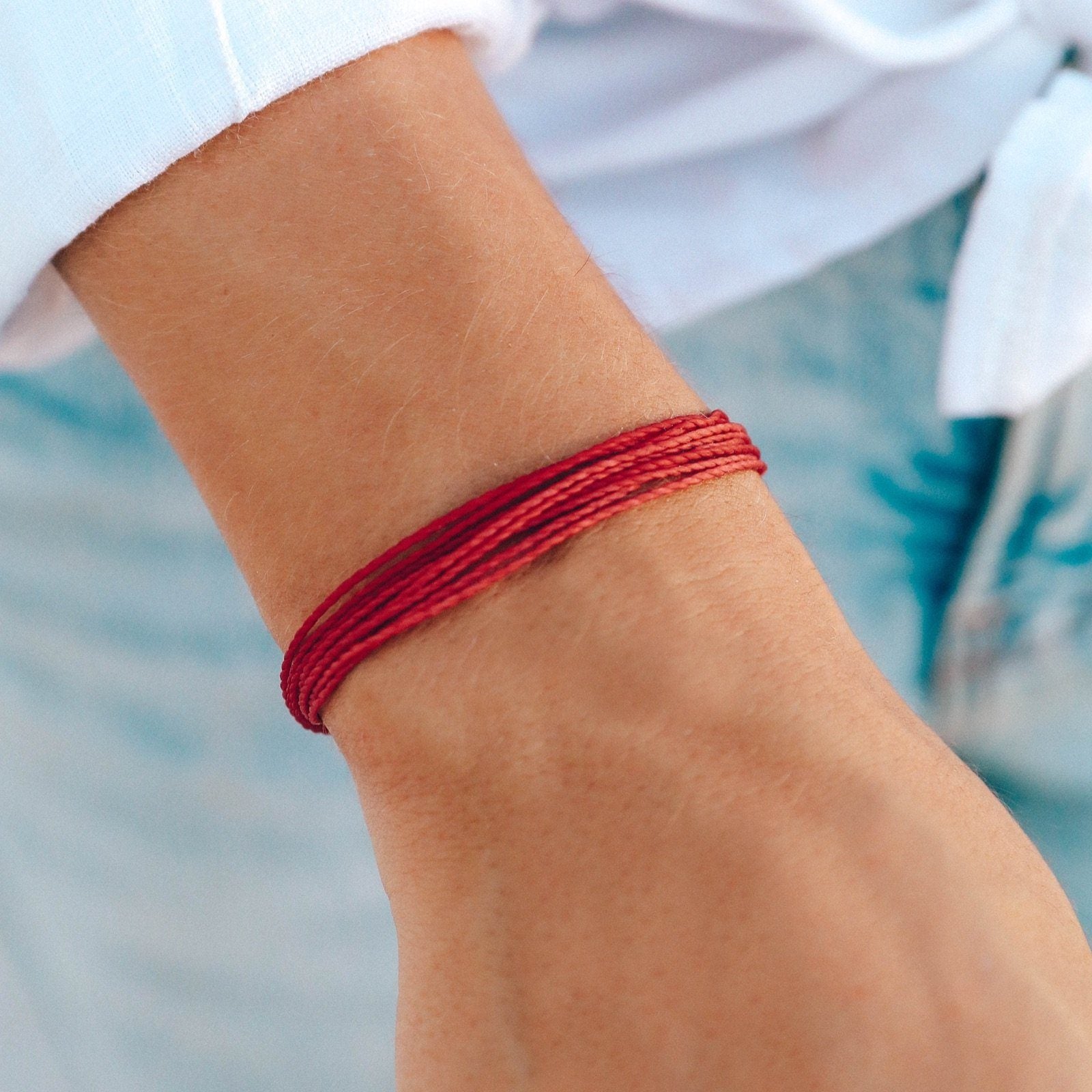 Red bracelet online