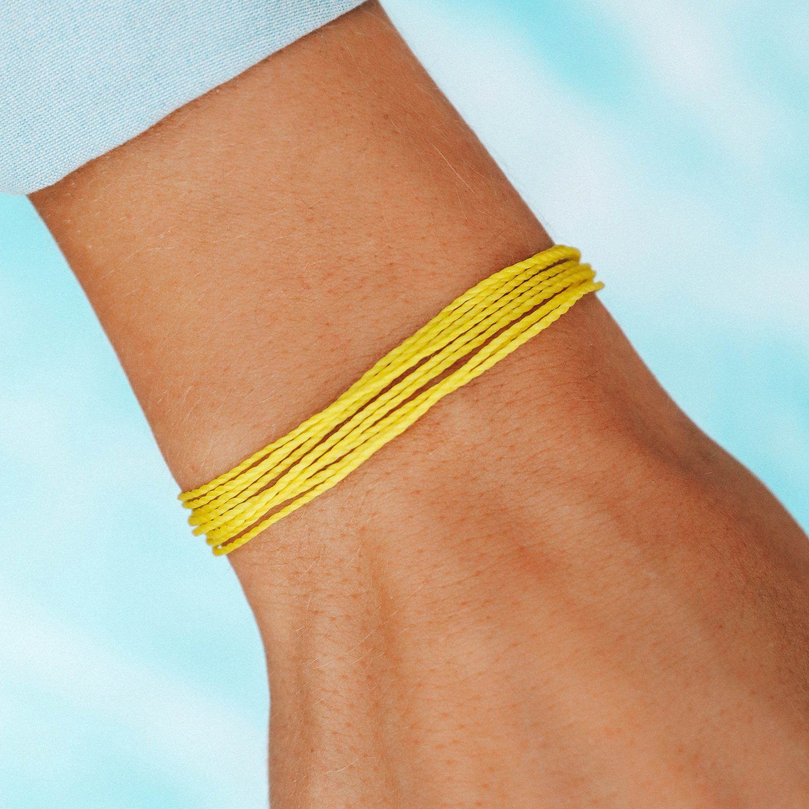 Yellow bracelets clearance