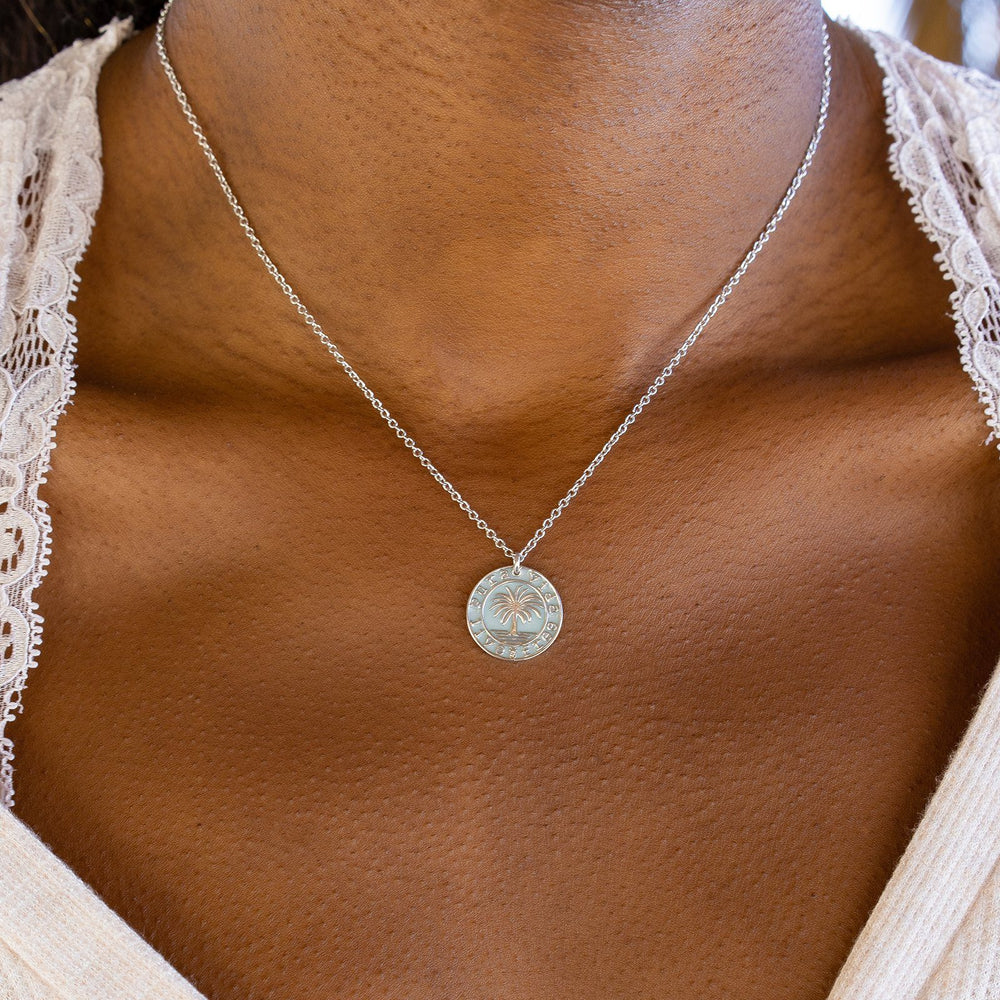 Pura Vida Medallion Necklace 3