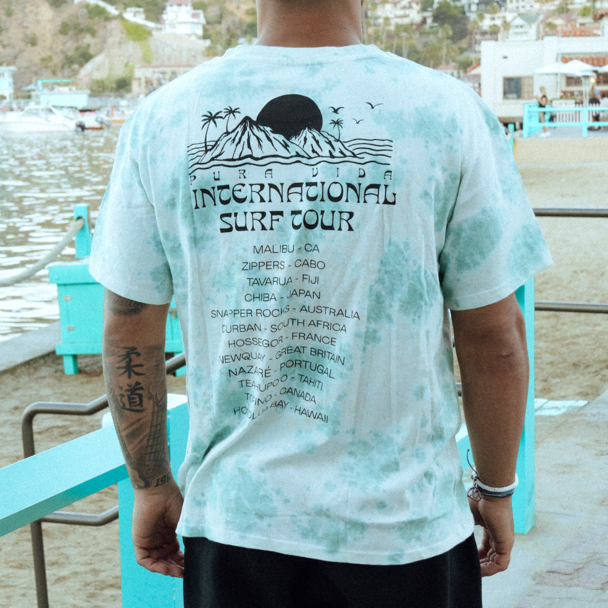 International Surf Tour Crewneck Tee