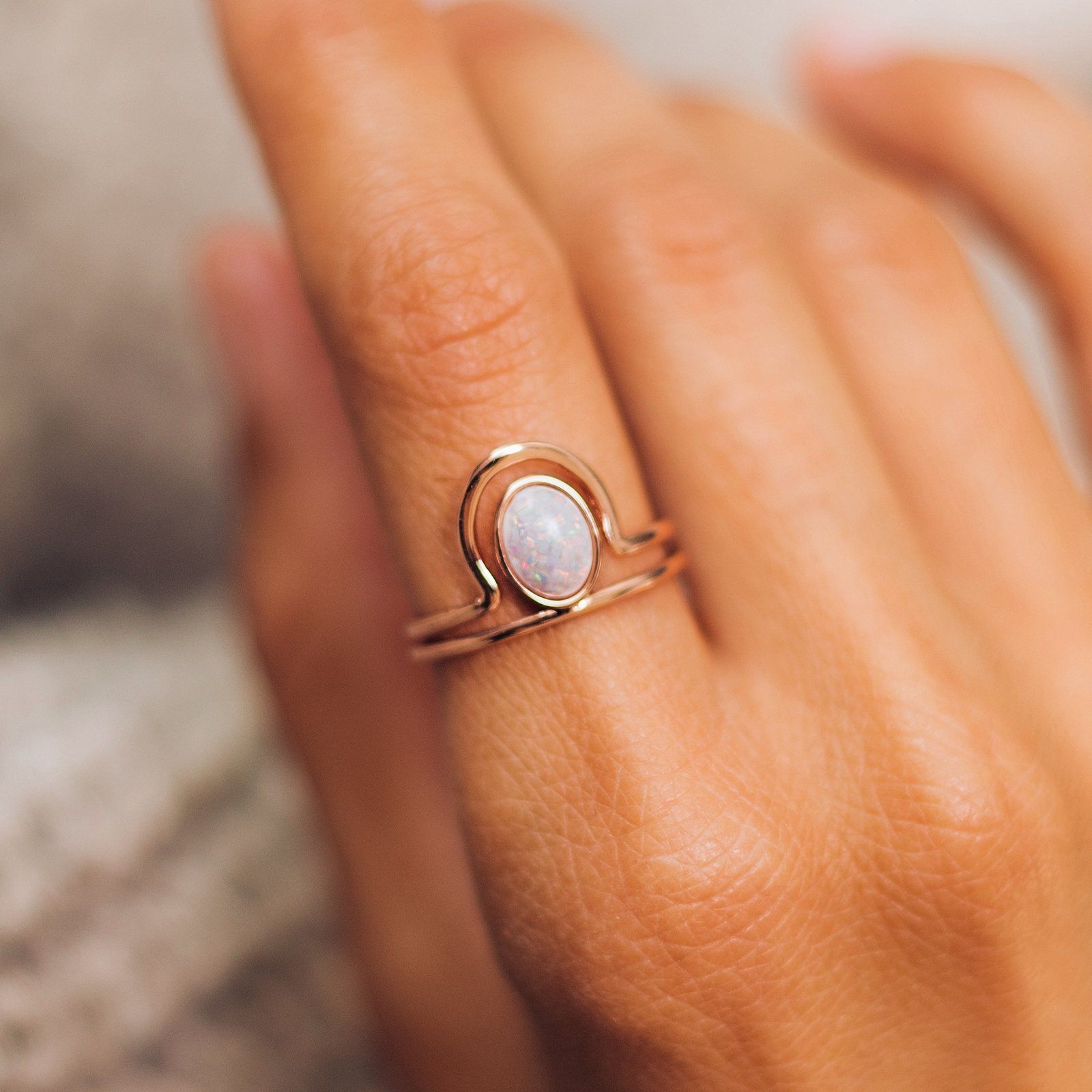 Pura vida shop opal ring