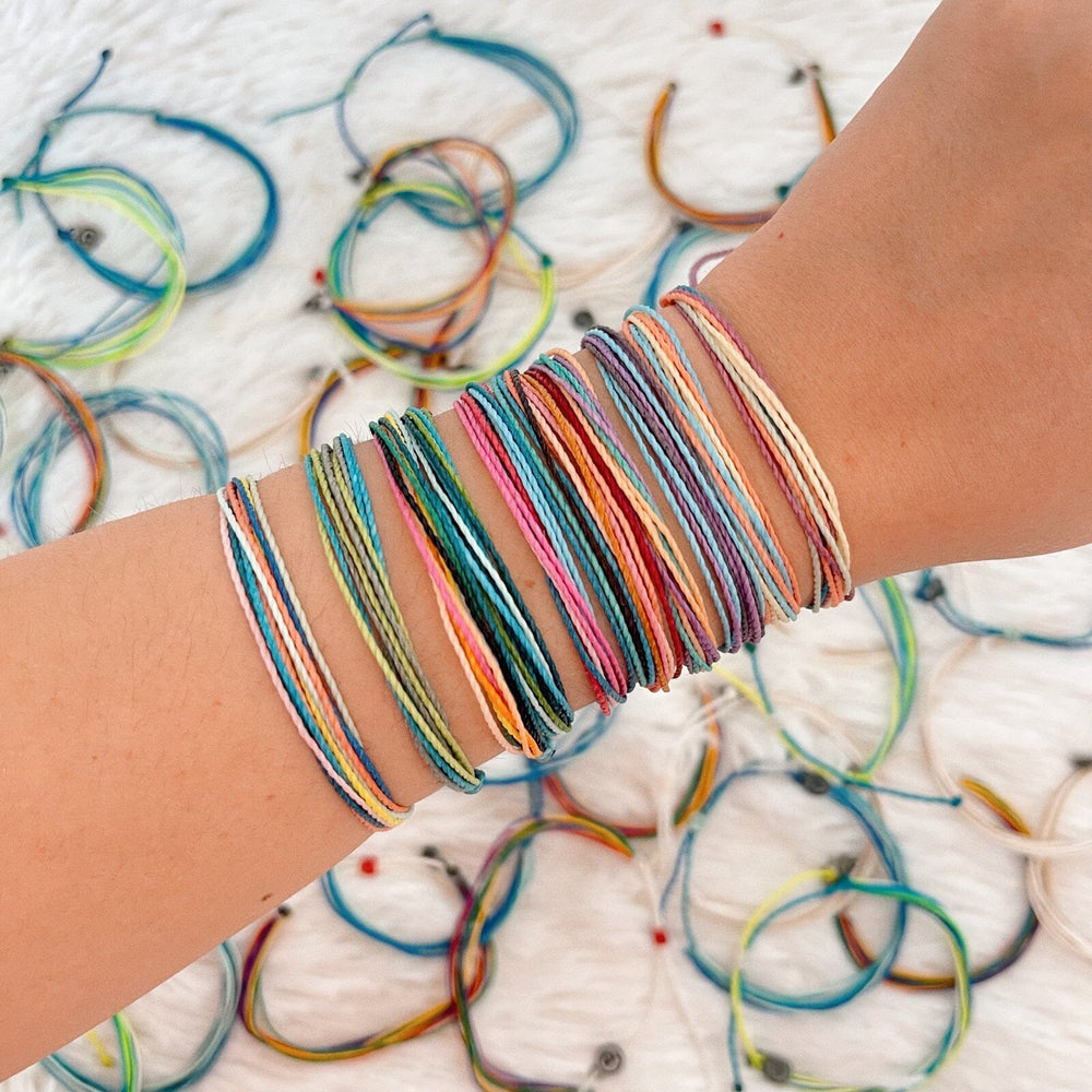Autism Society Pack | Multicolor | Friendship Bracelets for Girls & Women | Couple, Matching String Bestfriend Bracelets | Puravida