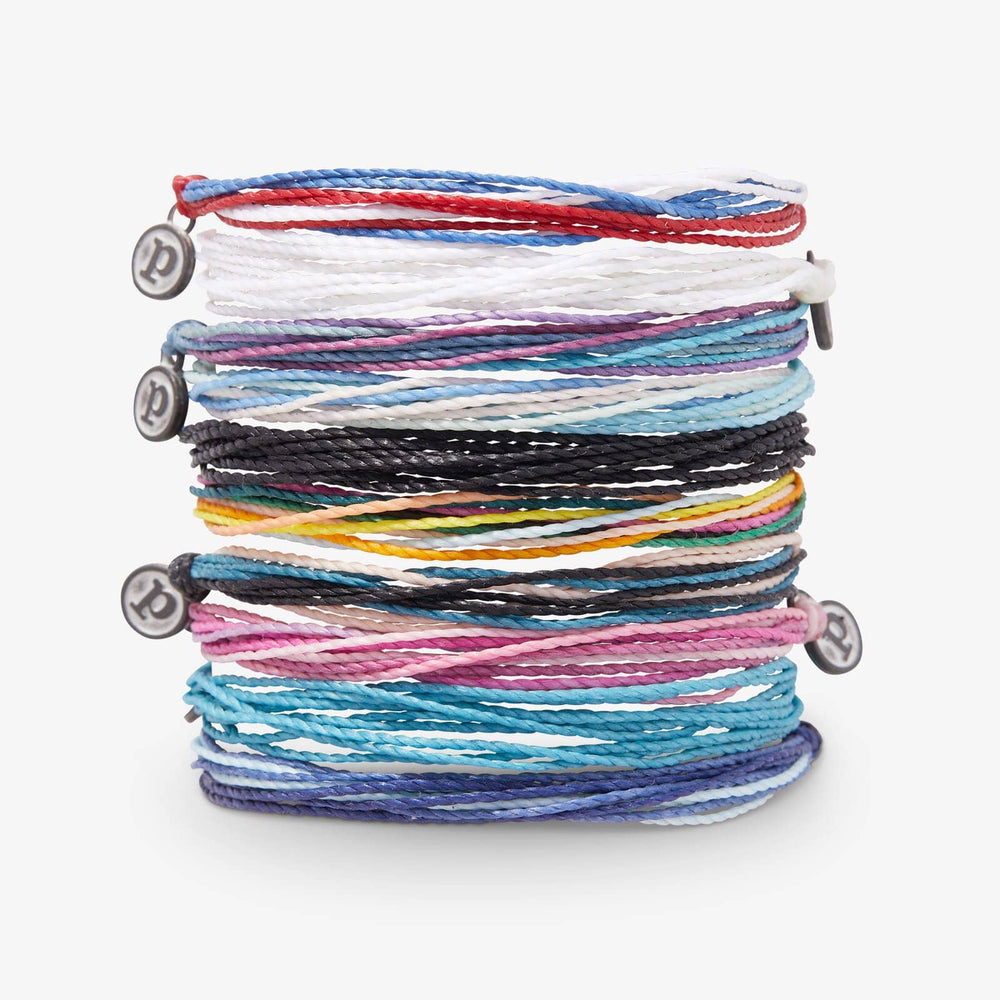 Pura Vida Bracelets®: Hand-Made Bracelets from Costa Rica | Use code:  MYLESYB for 20% off your order! #p… | Bohemian bracelets, Braided rope  bracelet, Wave bracelet