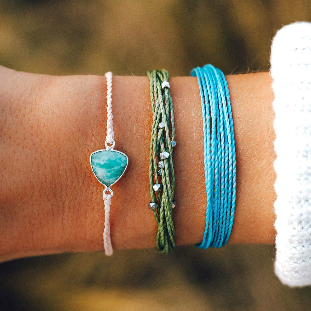Awareness Symbol Turquoise Stretch Bracelet Healing Bracelet Anxiety  Jewelry | eBay