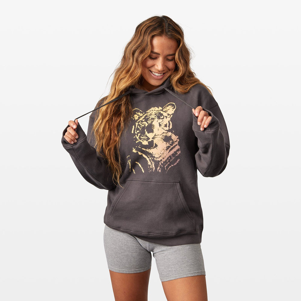 Al + Gray Stay Golden Tiger Sweatshirt